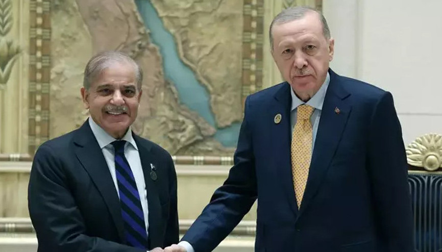 Cumhurbaşkanı Erdoğan, Pakistan Başbakanı Şerif ile görüştü