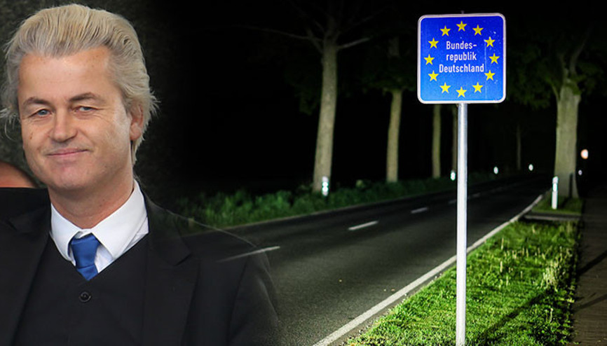 Siviller sınır kontrolüne başladı... Wilders: ‘Ben de katılacağım’