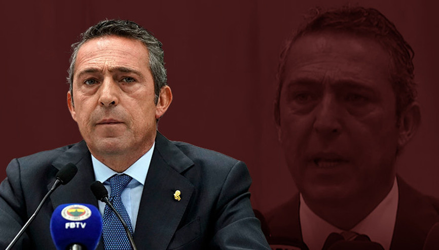 Fenerbahçe Başkanı Ali Koçtan çok sert açıklamalar: Yapılanlara karşı dik duruyoruz İmza kampanyası doğru değil