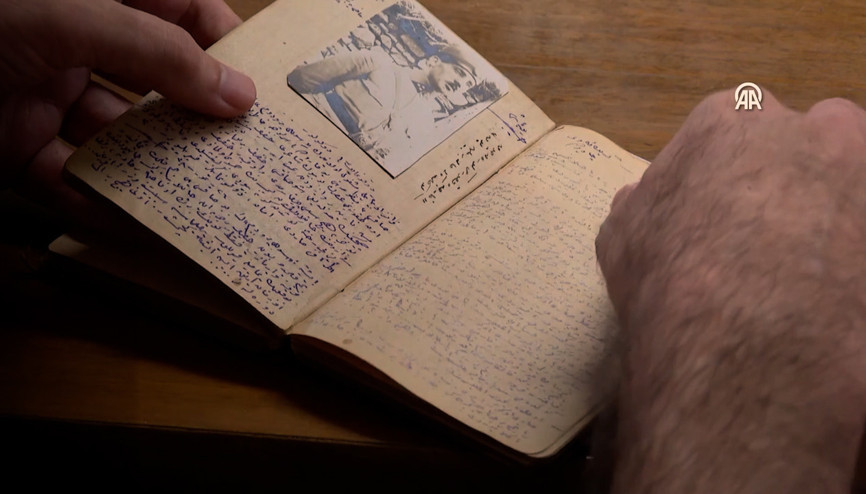 Teşkilat-ı Mahsusa mensubunun günlüğü atık kağıtların arasında çıktı