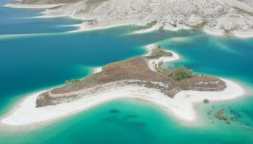 Maldivleri andırıyor: Anadolunun bağrındaki saklı cennet ziyaretçi akınına uğruyor