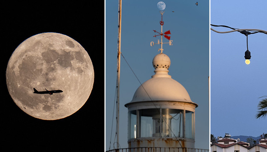 18 yıl sonra ilk Çilek Dolunayı böyle görüntülendi... Türkiyeden hayran bırakan manzaralar 18 yıl sonra ilk Çilek Dolunayı böyle görüntülendi... Türkiyeden hayran bırakan manzaralar