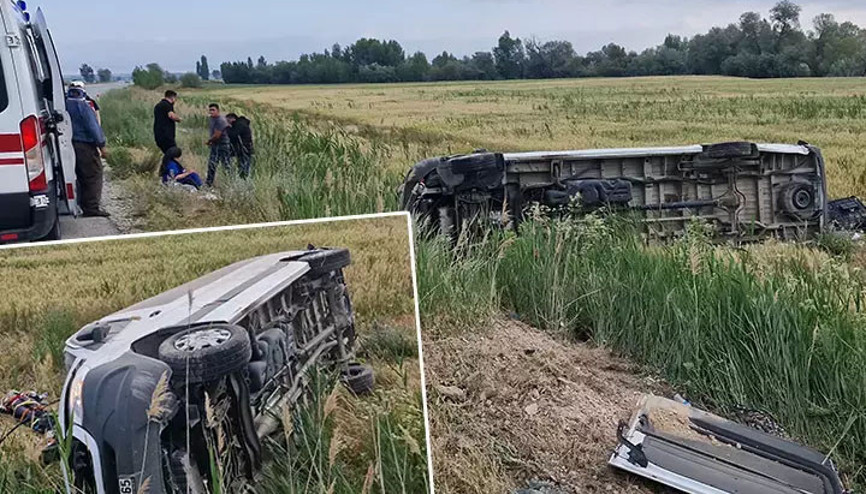 Düğün dönüşü feci kaza Çok sayıda yaralı var
