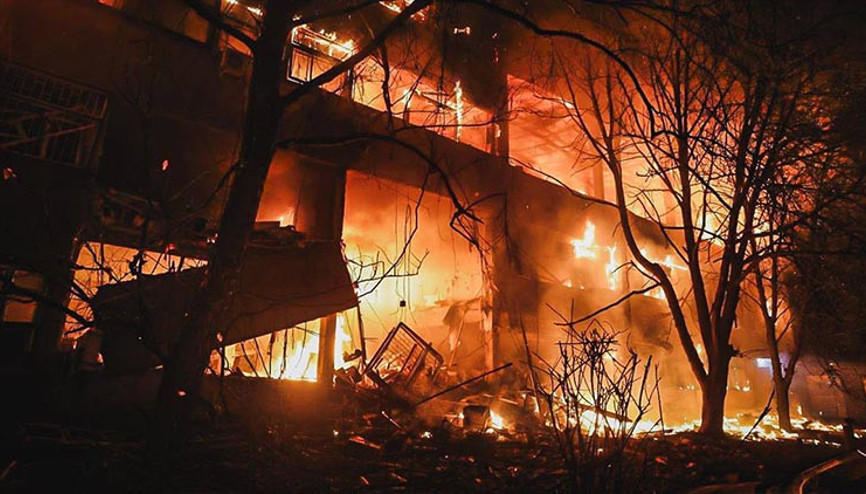 Rusyadan Ukrayna kentlerine saldırı: 2 ölü 37 yaralı