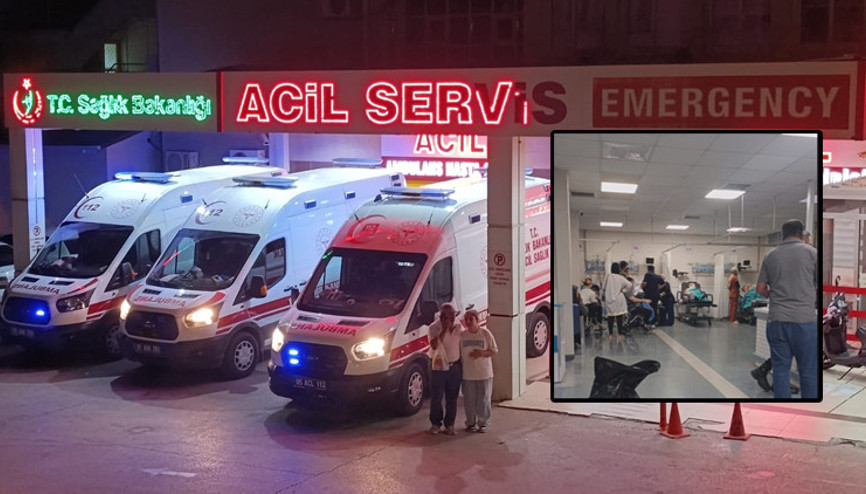 Amasyada asker eğlencesi faciaya döndü: 39 kişi hastaneye kaldırıldı