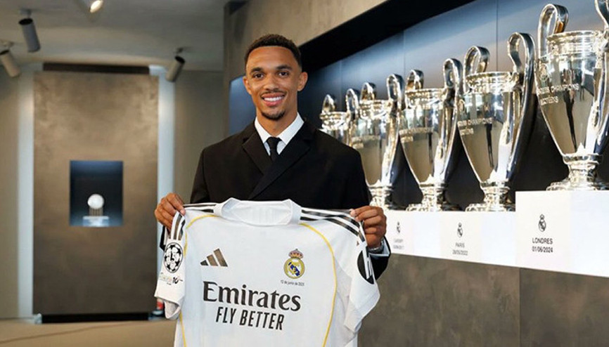 Trent Alexander-Arnold resmen Real Madridde