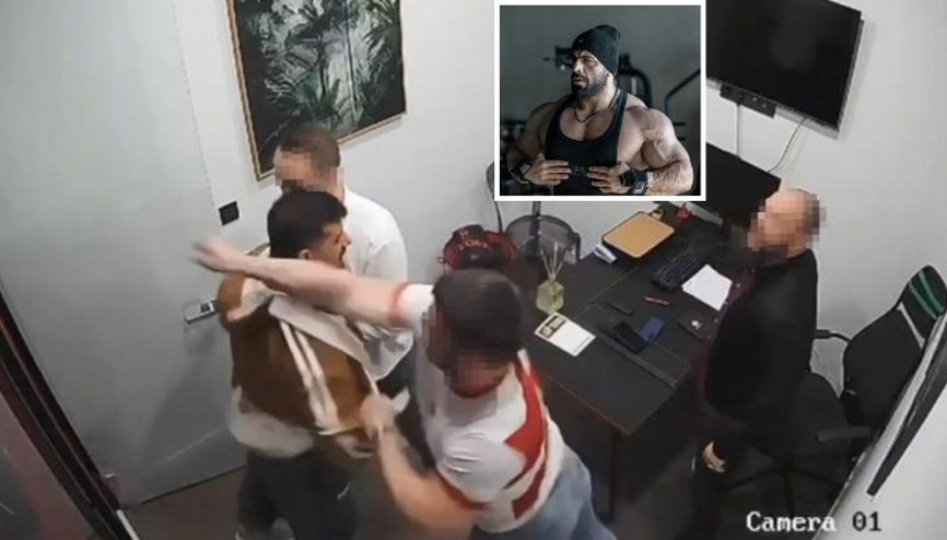 Milli sporcu Semih Topçuya darbın yeni görüntüleri ortaya çıktı Bu yüzden karşılık vermemiş