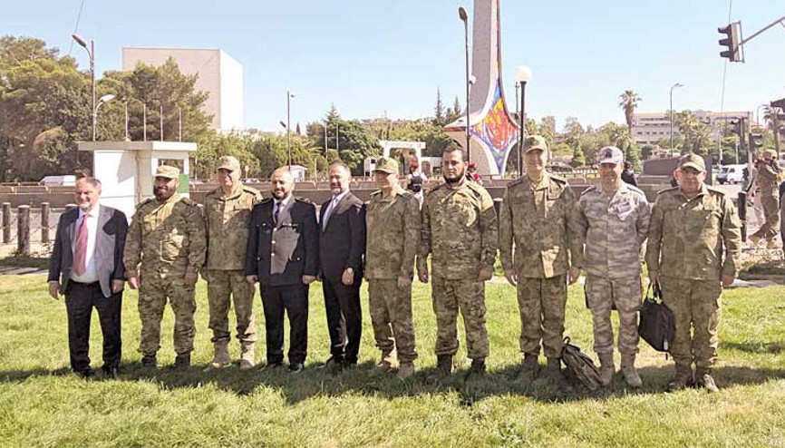 Orgeneral Gürak’tan Şam’a ziyaret