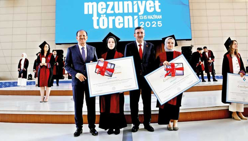 Hasan Kalyoncu Üniversitesi’nde mezuniyet sevinci