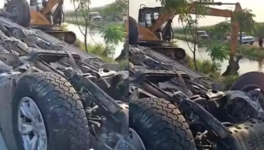 Adana’da pikabın sulama kanalına devrilmesi sonucu baba ve iki kızı hayatını kaybetti