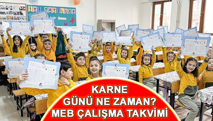 Okullar ne zaman kapanıyor, karneler bu Cuma mı verilecek 2025 MEB karne günü ne zaman - Okullarda yaz tatili 20 Haziranda başlıyor mu MEB çalışma takvimi ile yaz tatili tarihleri...