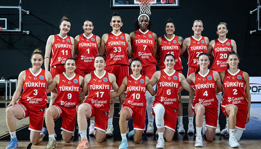 A Milli Kadın Basketbol Takımının kadrosu belli oldu