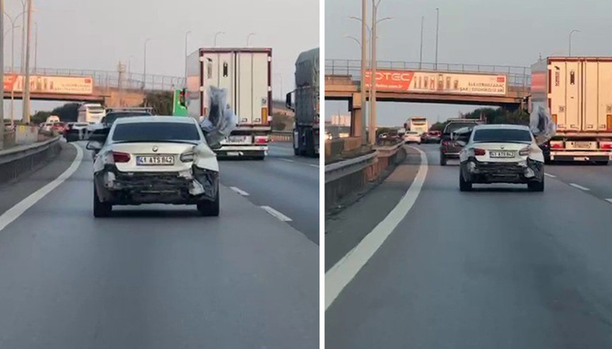 İstanbulda trafikte görenler şaşkına döndü: Arka koltukta böyle taşıdı