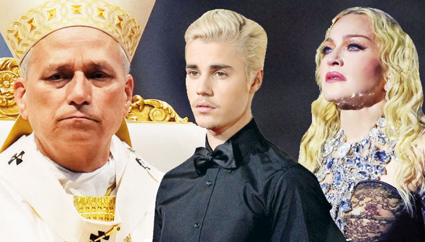 Papa ünlülerin akrabası çıktı