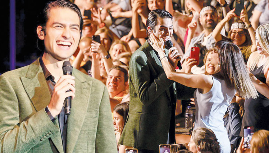 Matteo Bocelli hayranlarıyla dans etti