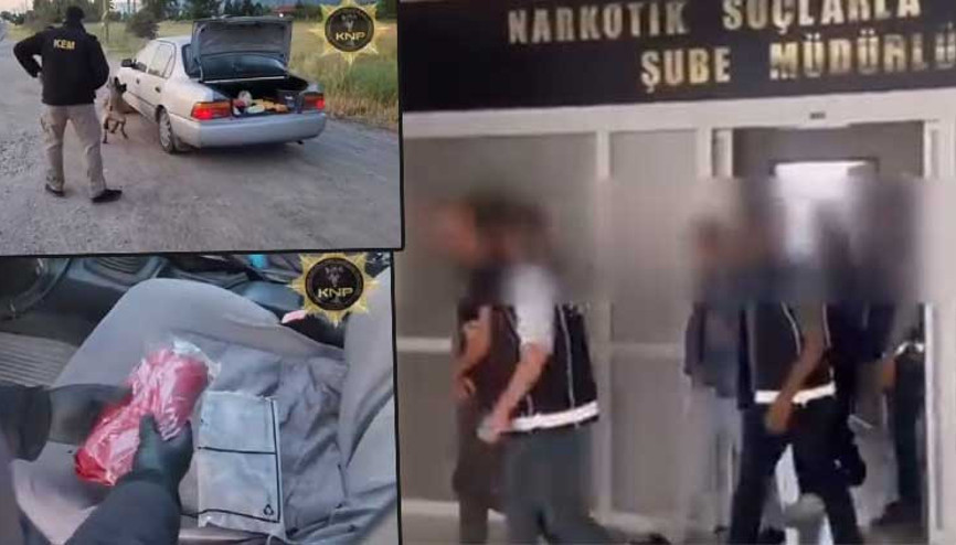 Uyuşturucu operasyonunda Thorun başarısı... 2 tutuklama