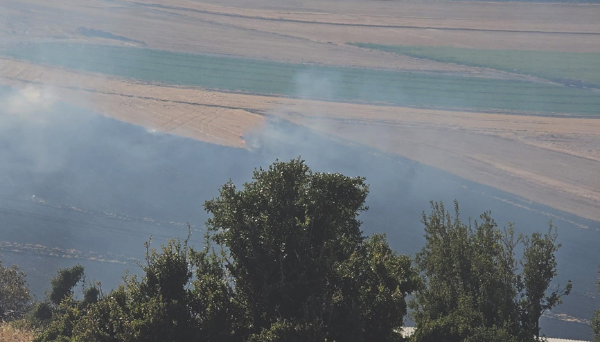 Gaziantepteki maki yangını 5 saatte söndürüldü Gaziantepteki maki yangını 5 saatte söndürüldü