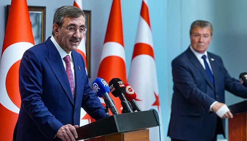 Cumhurbaşkanı Yardımcısı Yılmaz: KKTC ekonomisine zarar verme çabalarına hiçbir şekilde kayıtsız kalınmayacak