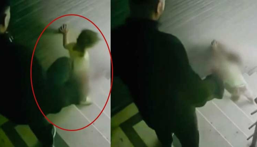 Küçük kız merdivenlerden yuvarlanmıştı... Babaanne de gözaltına alındı
