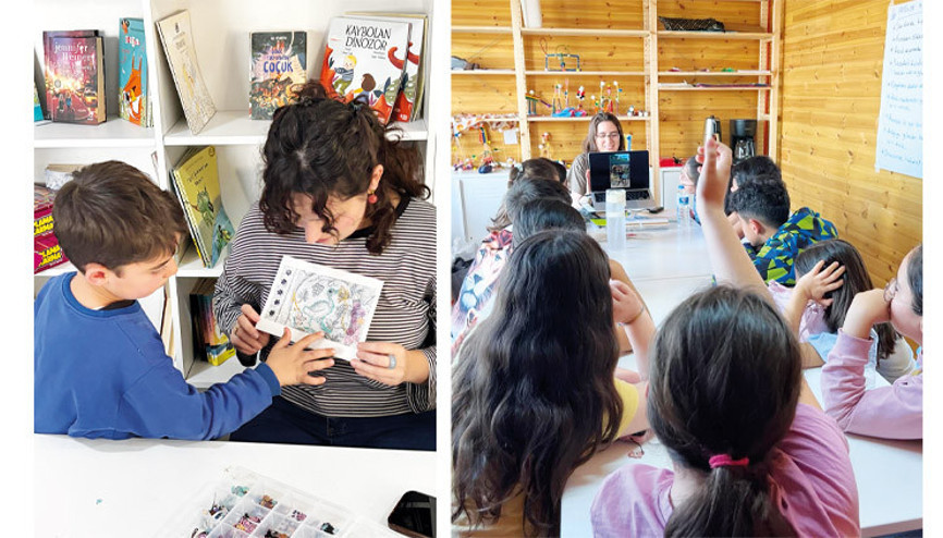 Umutlar sanat ve sporla büyüyor