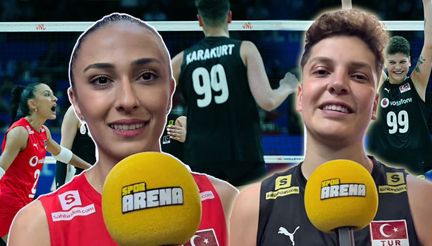 Brezilya maçı öncesi Ebrar Karakurt ve Simge Aközden özel açıklamalar