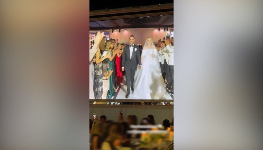 Sinan Engin’in kızı Elif Engin, Ahmet Ahlatcı’nın oğlu Ahmet Emin Ahlatcı ile evlendi