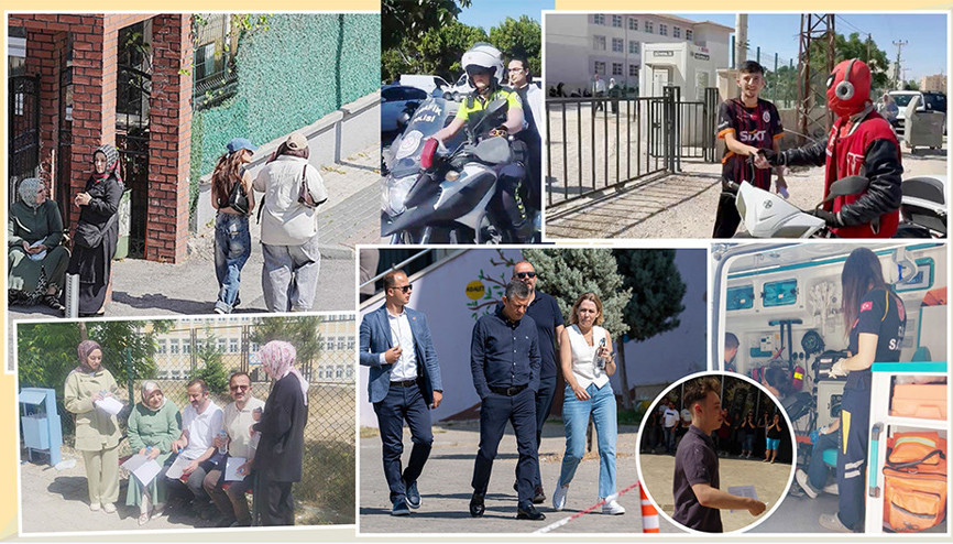 Yurtta AYT manzaraları