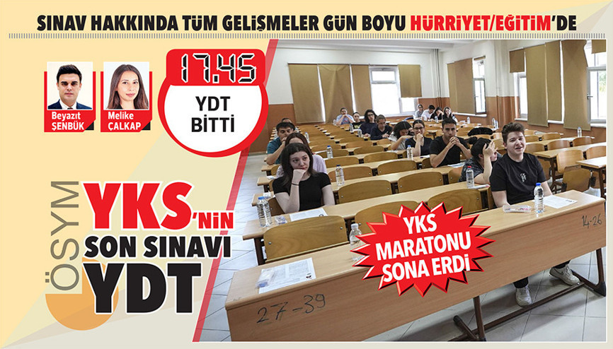 YKS’DE AYT VE YDT GÜNÜ