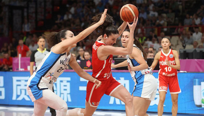 A Milli Kadın Basketbol Takımı, çeyrek finalde İtalya ile karşılaşacak
