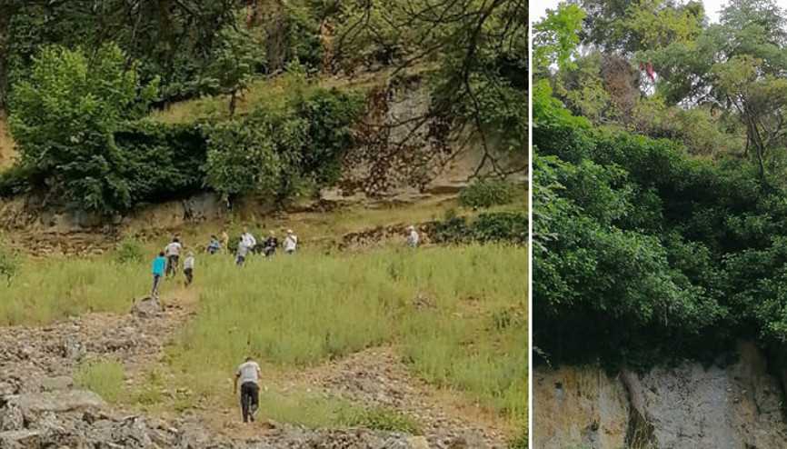Ot toplamak isterken kayalıktan düşerek hayatını kaybetti