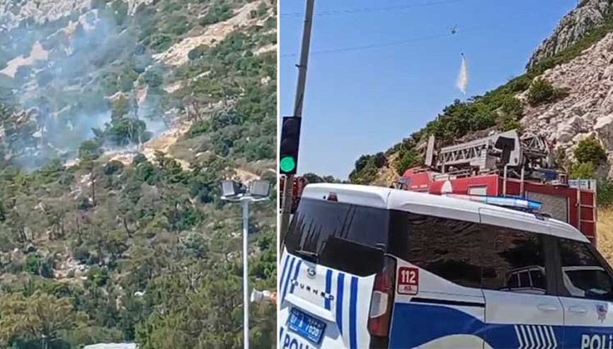 Antalya ve Aydında orman yangını: Ekipler müdahale ediyor
