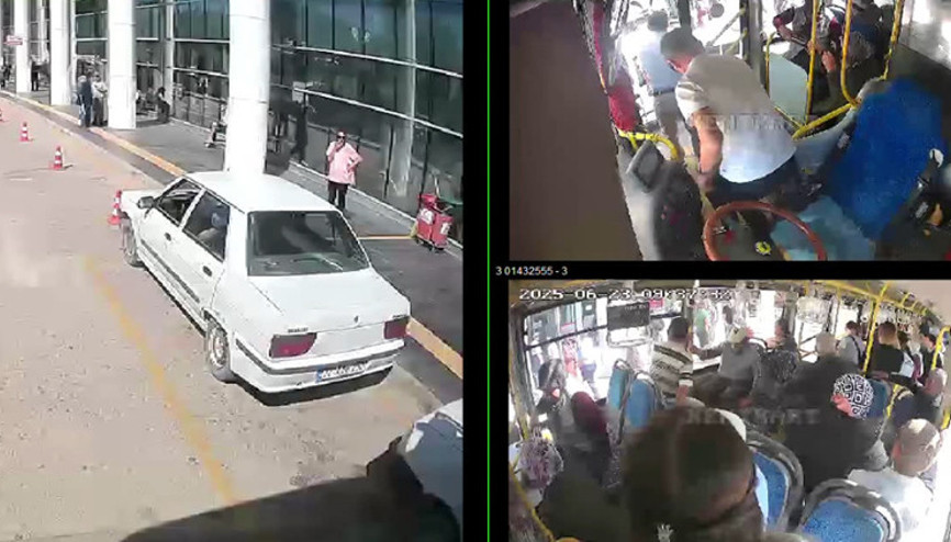 Otobüs şoförü, güzergahını değiştirdi Yolcu hayata yeniden tutundu