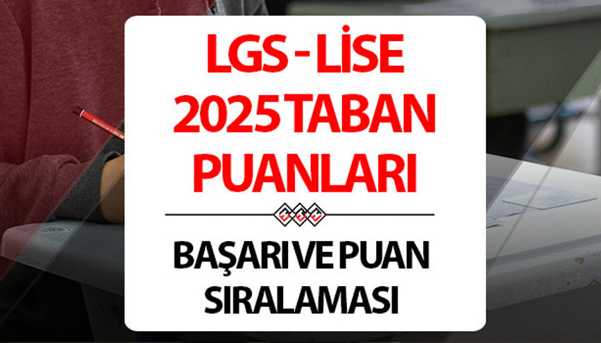 LGS TABAN PUANLARI 2025 KILAVUZU || LGS taban puanları açıklandı mı 2025 LGS taban puanları ve başarı sıralaması