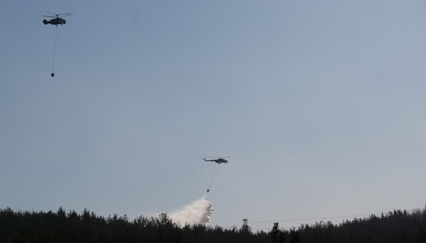 İzmirdeki orman yangını 2nci gününde kontrol altına alındı