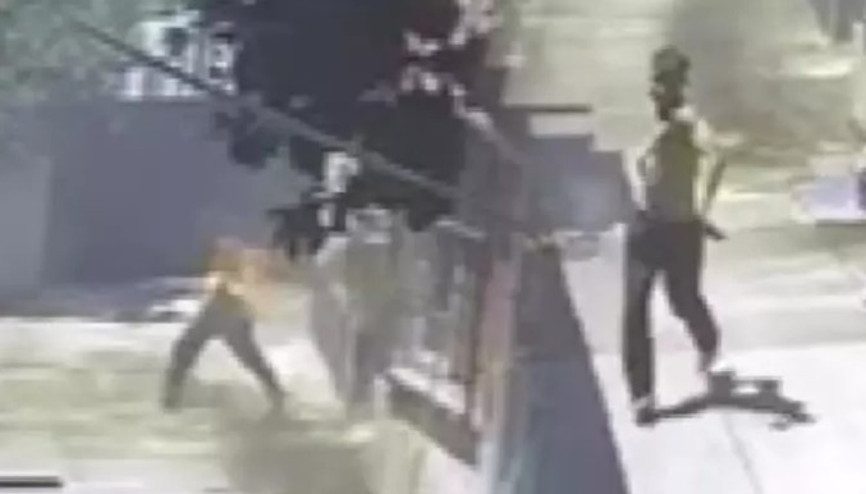 Amca yeğenini yakmıştı: O anların görüntüsü ortaya çıktı