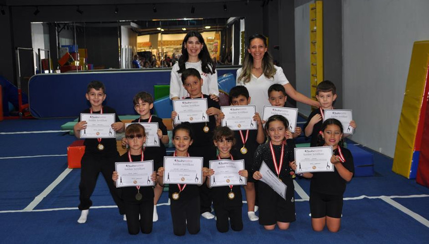 Önce parkur sonra madalya