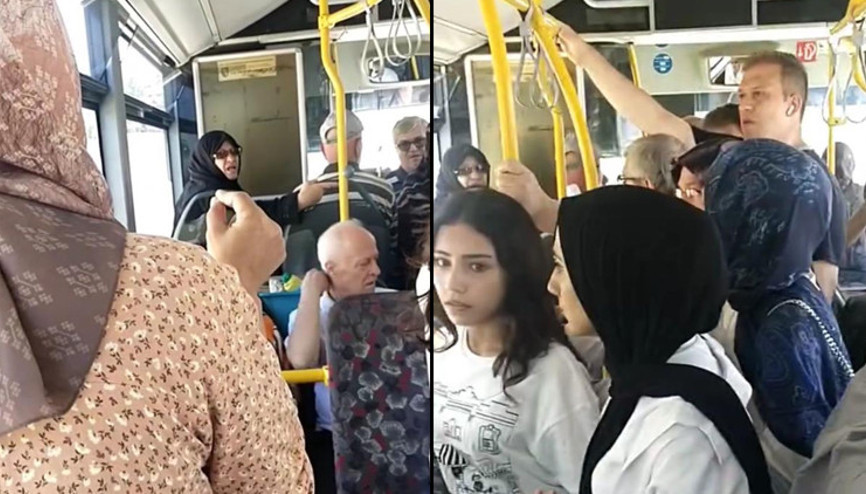 Bursada tepki çeken görüntüler Otobüs şoförü engelli vatandaşa hakaret etti