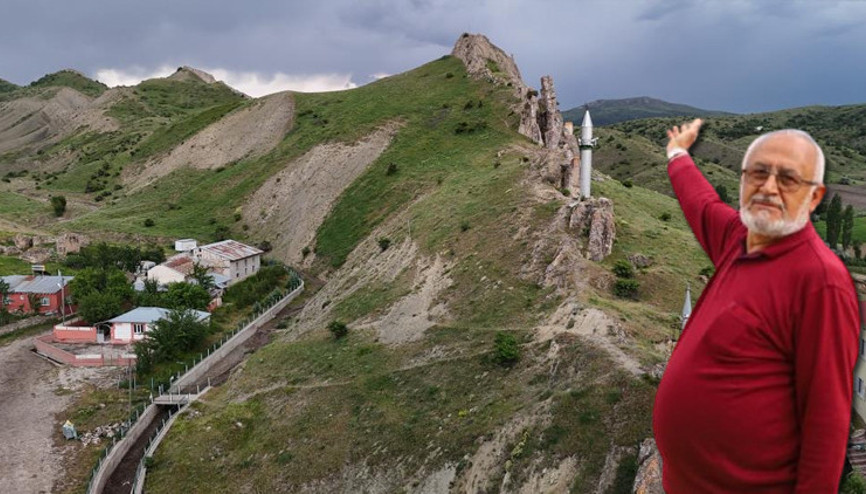 Sivasta gören hayrete düşüyor Minareyi bulan camiyi bulamıyor