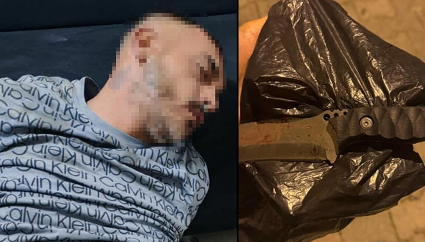 KADES ihbarına giden polisi bıçakladı