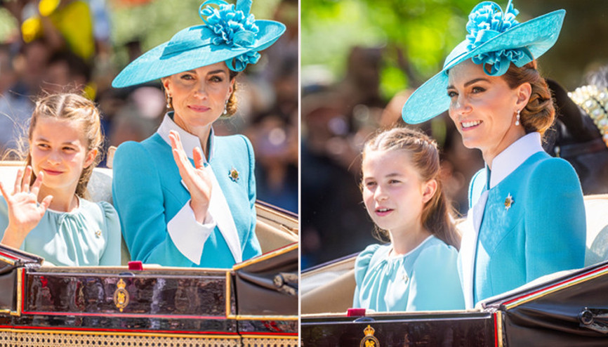 Küçük Charlotte annesinin izinden gidecek... Belki büyüyünce kader onun karşısına da yakışıklı prensini böyle çıkaracak