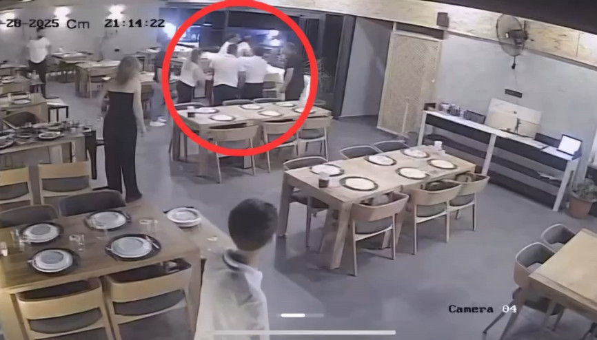 Adanada restoran sahibinin, müşteriyi Heimlich manevrasıyla kurtardığı anlar kamerada