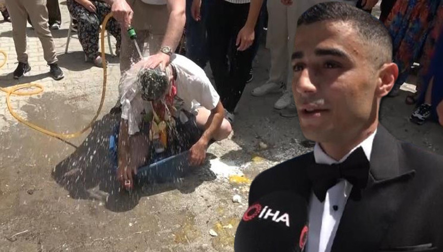 Bursada damadın başına gelmeyen kalmadı Yüzyıllardır süregelen gelenekler uygulandı