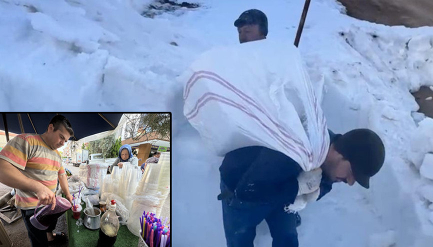 Dedesinden kaldı yıllardır sürdürüyor İki dağın arasında güneş görmeyen yerlerden alıyoruz