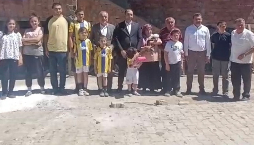 13üncü çocukları dünyaya geldi Kaymakam: Aile Yılına damga vurdular