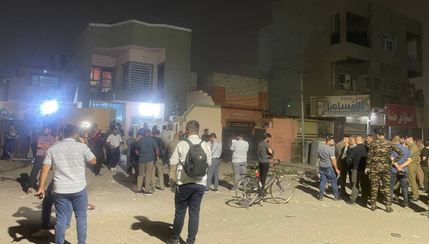 Kerküke füze saldırısı: Havalimanında yangın çıktı