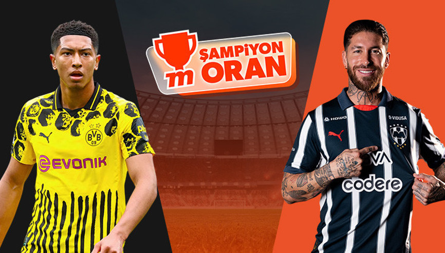 Borussia Dortmund’un rakibi Sergio Ramos’lu Monterrey Maçın heyecanı Canlı Sohbet ve Şampiyon Oranlar ile Mislide