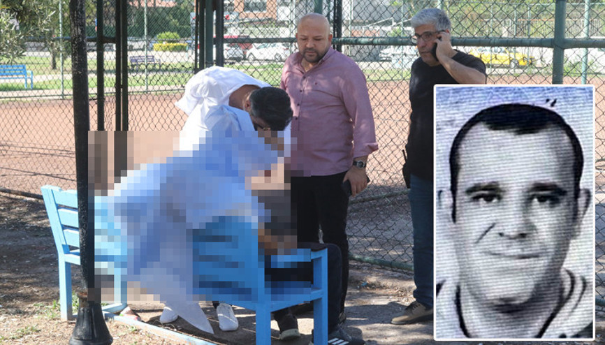 Antalyada esrarengiz olay Bankta oturan adamın hazin sonu
