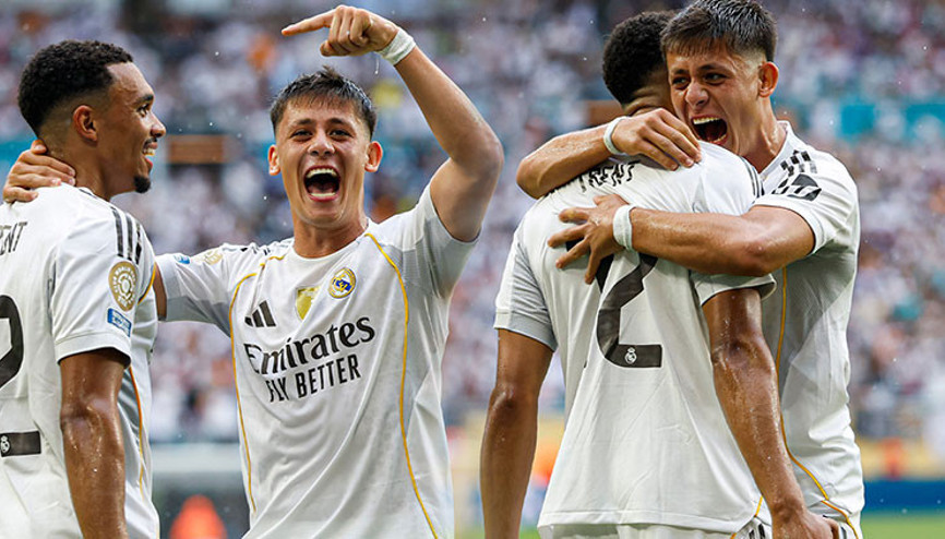 Real Madrid 1-0 Juventus ( FIFA Kulüpler Dünya Kupası) Arda Güler, Kenan Yıldız...