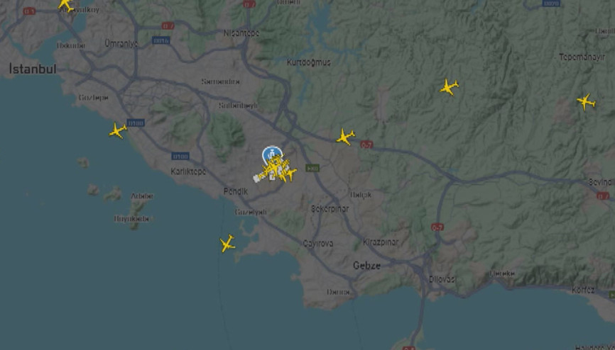 İstanbul - Sabiha Gökçen Havalimanına iniş yapan uçağa lazer tutuldu