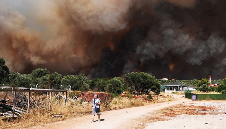 Yangın bölgelerinde hava kirliliği 20 kata çıkıyor